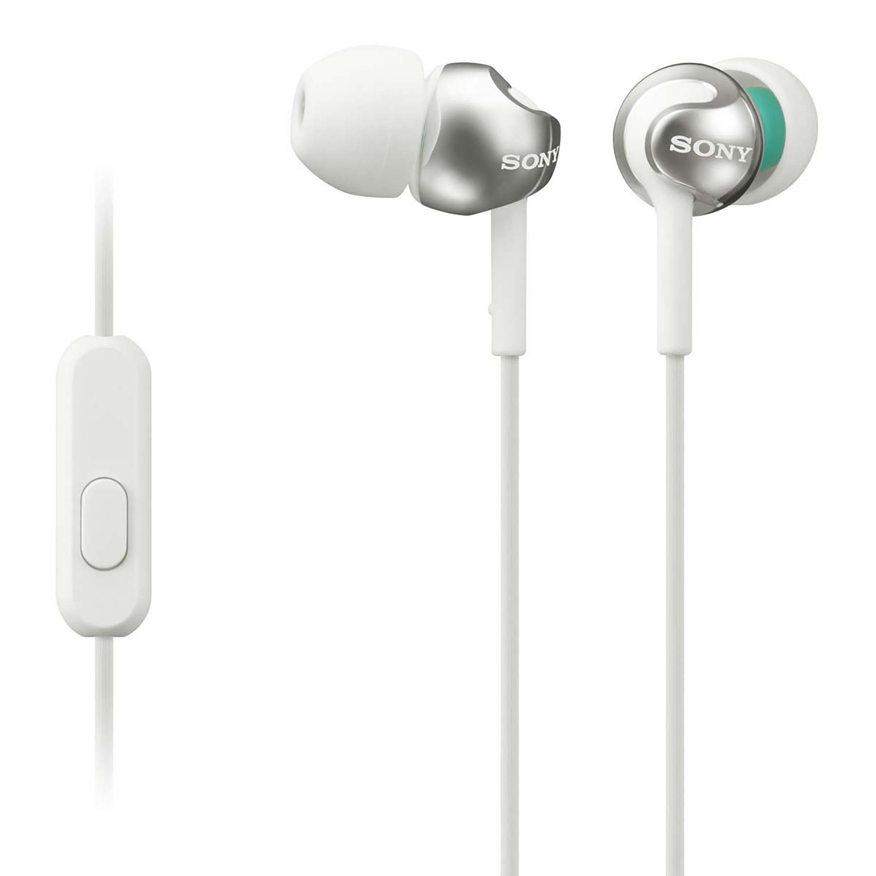 Sony Headset Canal Smartphone EX110 White